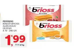 Sisa Ferrero Kinder Brioss offerta