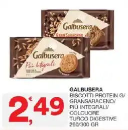 Sisa Galbusera biscotti protein g/ gransaraceno/ più integrali/ colcuore turco digestive offerta