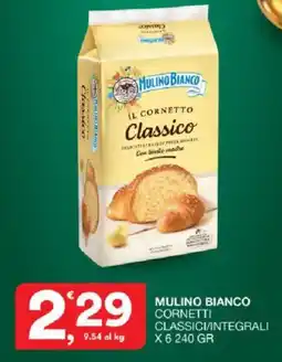 Sisa Mulino Bianco il cornetto classico offerta