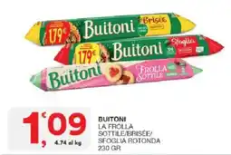 Sisa Buitoni la frolla sottile/brisée/sfoglia rotonda offerta