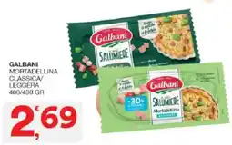 Sisa Galbani Salumiere Mortadellina Leggera offerta