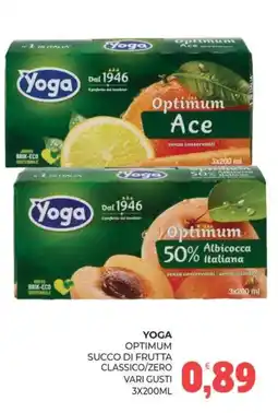 Eté Yoga Optimum Succo di Frutta Classico/Zero offerta