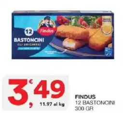Sisa Findus bastoncini offerta
