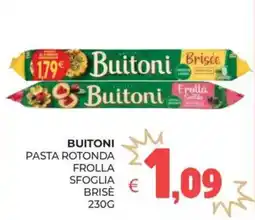Eté Buitoni pasta rotonda frolla sfoglia brisée offerta