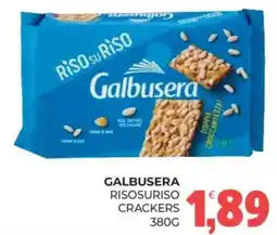 Eté Galbusera Risosuriso Crackers offerta