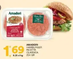 Sisa Amadori hamburger ricetta classica offerta
