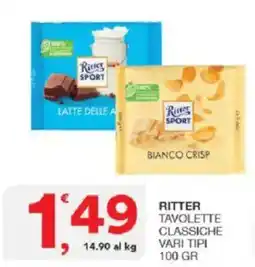 Sisa Ritter tavolettine classiche vari tipi offerta