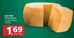 Sisa Boform formaggio canestrato offerta