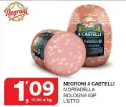 Sisa Negroni 4 Castelli Mortadella Bologna IGP offerta