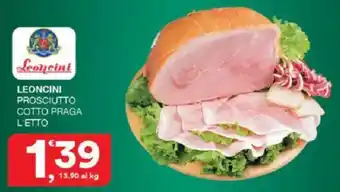Sisa Leoncini Prosciutto Cotto Praga offerta