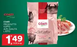 Sisa Coati prosciutto cotto alta qualità offerta
