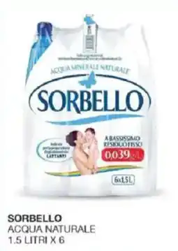 Sisa Sorbello acqua naturale offerta