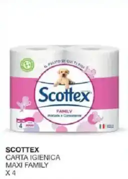Sisa Scottex carta igienica maxi family offerta