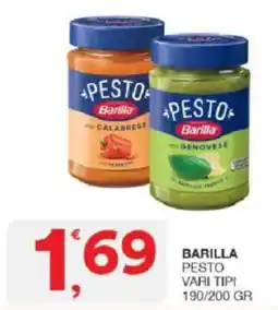 Sisa Barilla pesto vari tipi offerta