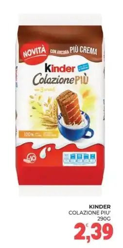 Eté Kinder Colazione Più offerta