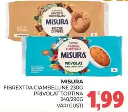 Eté Misura fibrextra ciambelline offerta