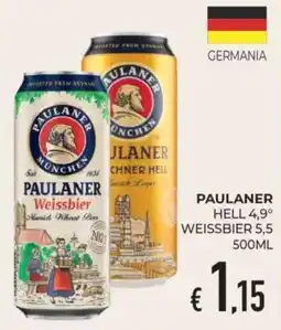 Eté Paulaner Weissbier offerta