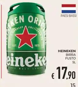 Eté Heineken birra fusto offerta