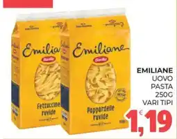 Eté Emiliane uovo pasta offerta