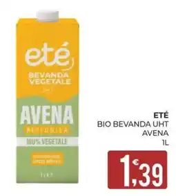 Eté Eté bevanda vegetale avena biologica offerta