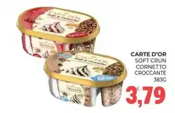 Eté Carte d'or soft & crunchy cornetto croccante offerta