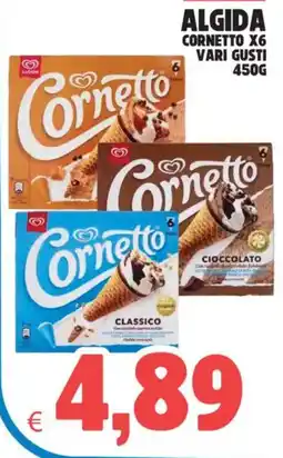 Eté Algida Cornetto offerta