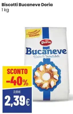 Coop Master Alleanza 3.0 Biscotti Bucaneve Doria offerta