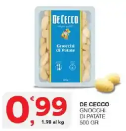 Sisa De Cecco Gnocchi di Patate offerta