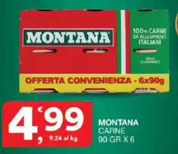 Sisa Montana carne offerta