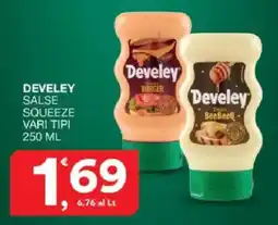 Sisa Develey Salse Squeeze offerta