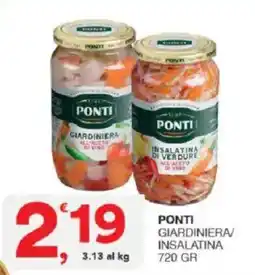 Sisa Ponti giardiniera/insalatina offerta