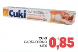 Eté Cuki carta forno offerta