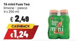 Coop Master Alleanza 3.0 Tè mini Fuze Tea offerta