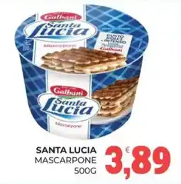 Eté Santa lucia Mascarpone offerta