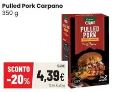 Coop Master Alleanza 3.0 Pulled Pork Carpano offerta