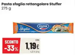 Coop Master Alleanza 3.0 Pasta sfoglia rettangolare Stuffer offerta