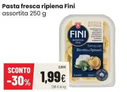 Coop Master Alleanza 3.0 Pasta fresca ripiena Fini offerta