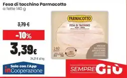 Coop Master Alleanza 3.0 Fesa di tacchino Parmacotto offerta
