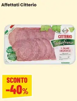 Coop Master Alleanza 3.0 Taglio fresco Il Salame Ungherese Citterio offerta