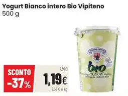 Coop Master Alleanza 3.0 Yogurt Bianco intero Bio Vipiteno offerta