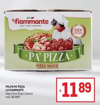 Polpa pa' pizza la fiammante