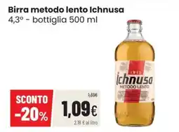 Coop Master Alleanza 3.0 Birra metodo lento Ichnusa offerta