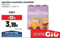 Coop Master Alleanza 3.0 Aperitivo analcolico Sanbitter offerta