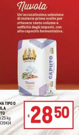 Metro Nuvola Caputo offerta