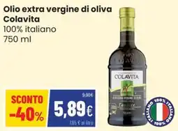 Coop Master Alleanza 3.0 Olio extra vergine di oliva Colavita offerta