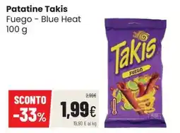 Coop Master Alleanza 3.0 Patatine Takis Fuego - Blue Heat offerta