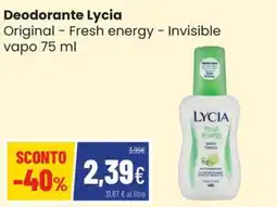 Coop Master Alleanza 3.0 Deodorante Lycia offerta