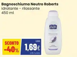 Coop Master Alleanza 3.0 Bagnoschiuma Neutro Roberts rilassante offerta