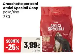 Coop Master Alleanza 3.0 Crocchette per cani Amici Speciali Coop offerta