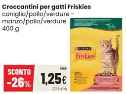 Coop Master Alleanza 3.0 Croccantini per gatti Friskies offerta